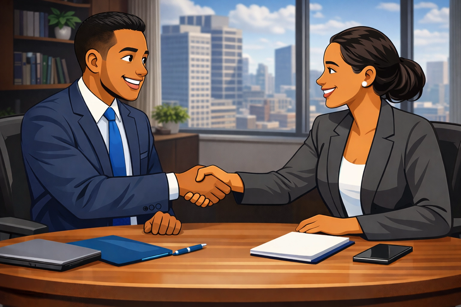 ሚልማንድ ላይ የተደረገ የንግድ ስብሰባ